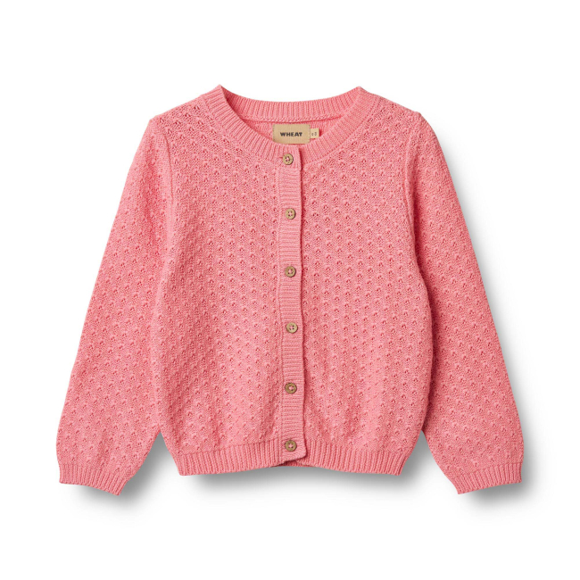 Wheat Strickjacke Magnella flamingo pink